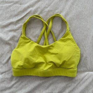 Lululemon Lime Green Sports Bra